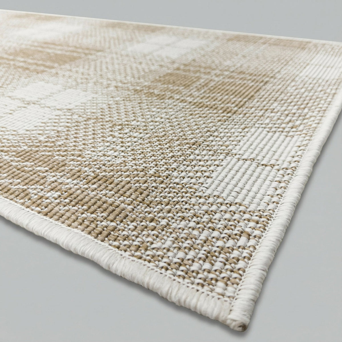 Plaid Brown Kitchen Runner