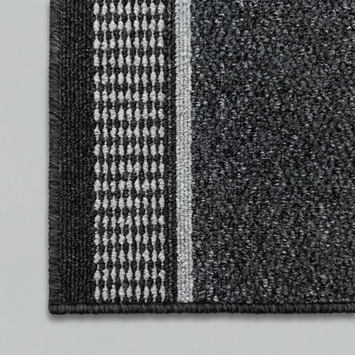 Promenade Gray Kitchen Runner