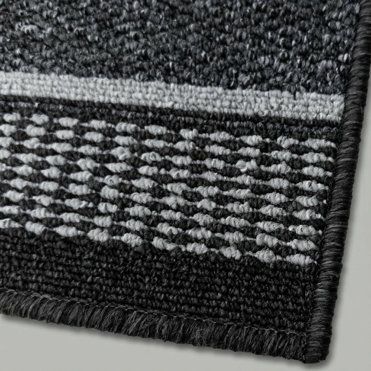 Promenade Grey Kitchen Runner