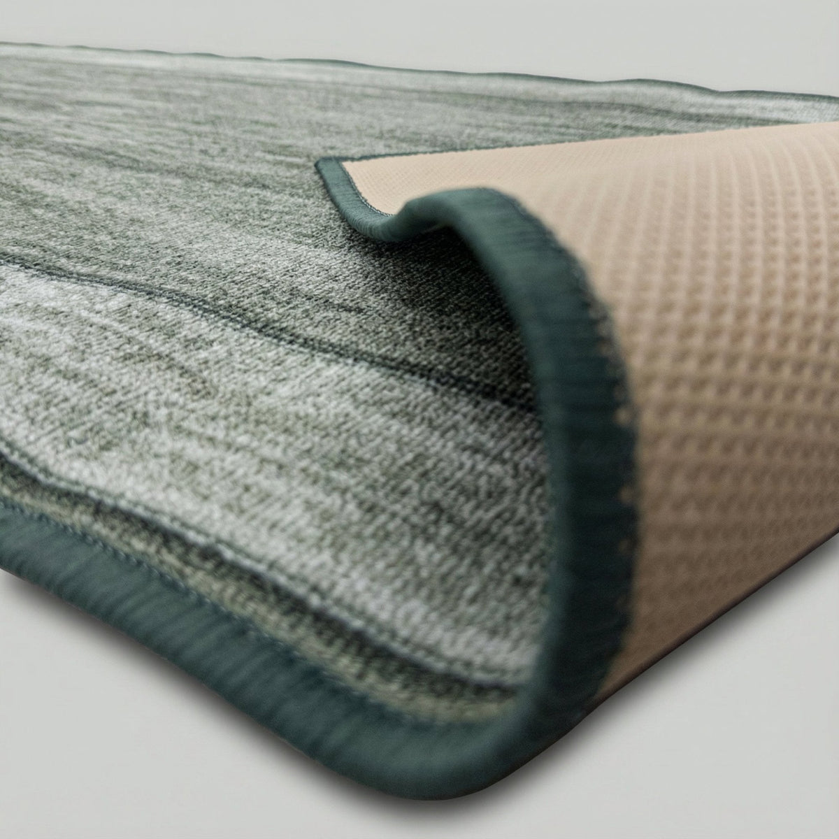 Rama Green Kitchen Carpet Runner