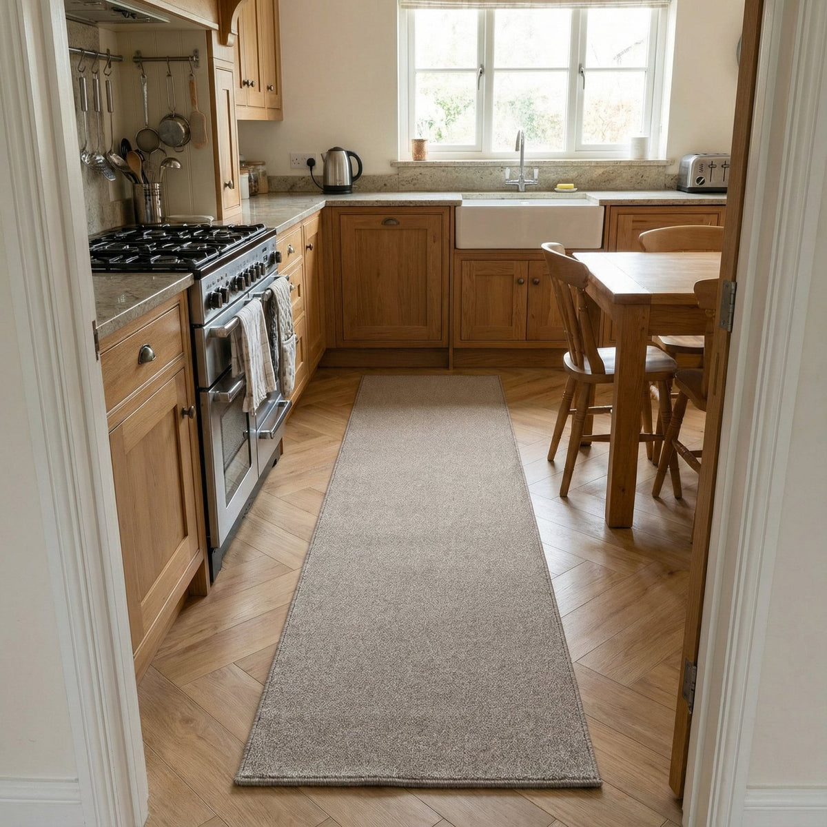 Rustique Ultra Hopsack Kitchen Runner