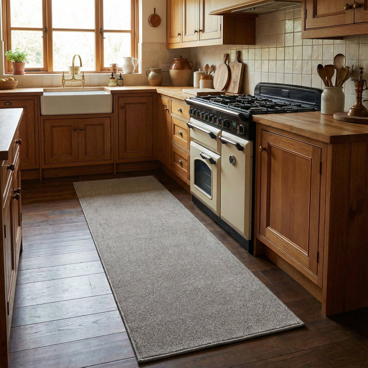 Rustique Ultra Hopsack Kitchen Runner