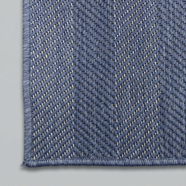 Stripes Blue Kitchen Runner