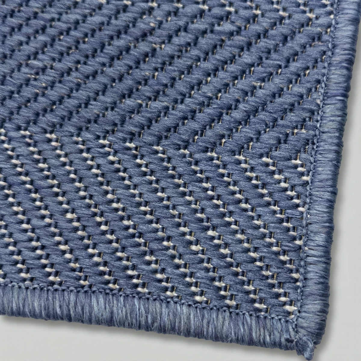 Stripes Blue Kitchen Runner