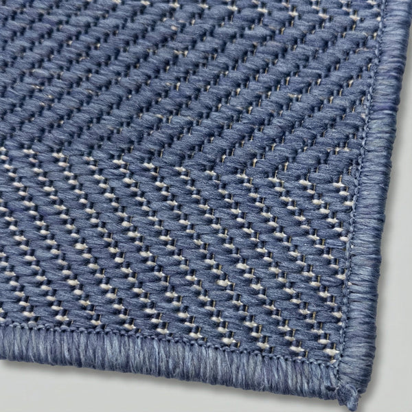 Stripes Blue Kitchen Runner