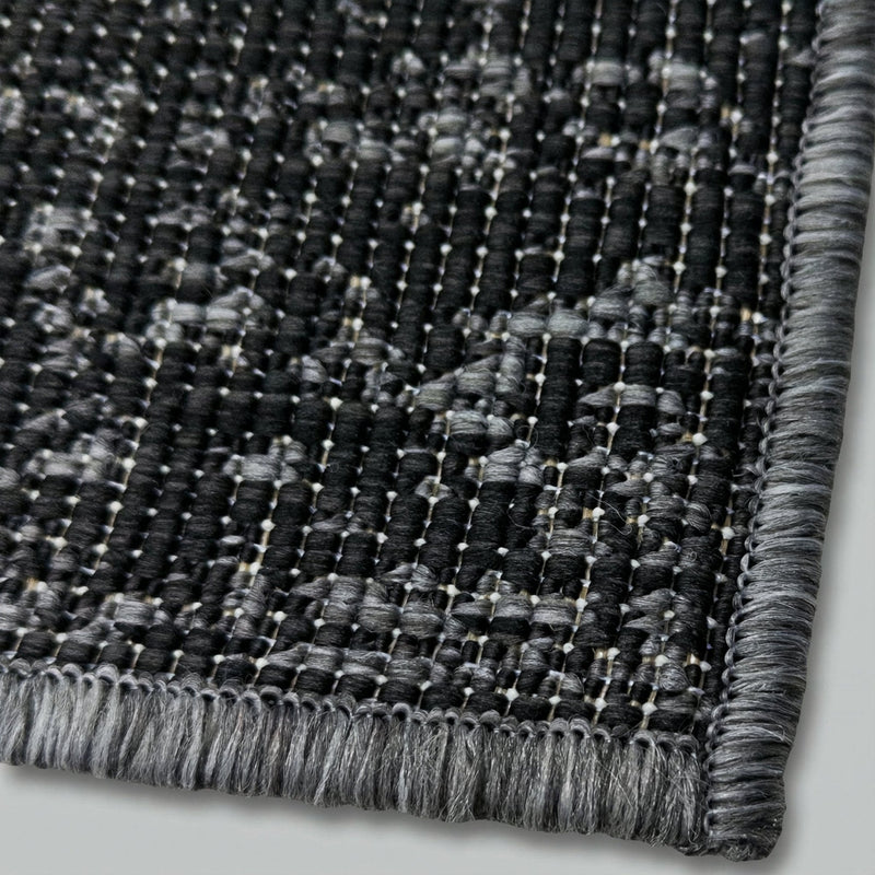 Tapestry Black Kitchen Runner
