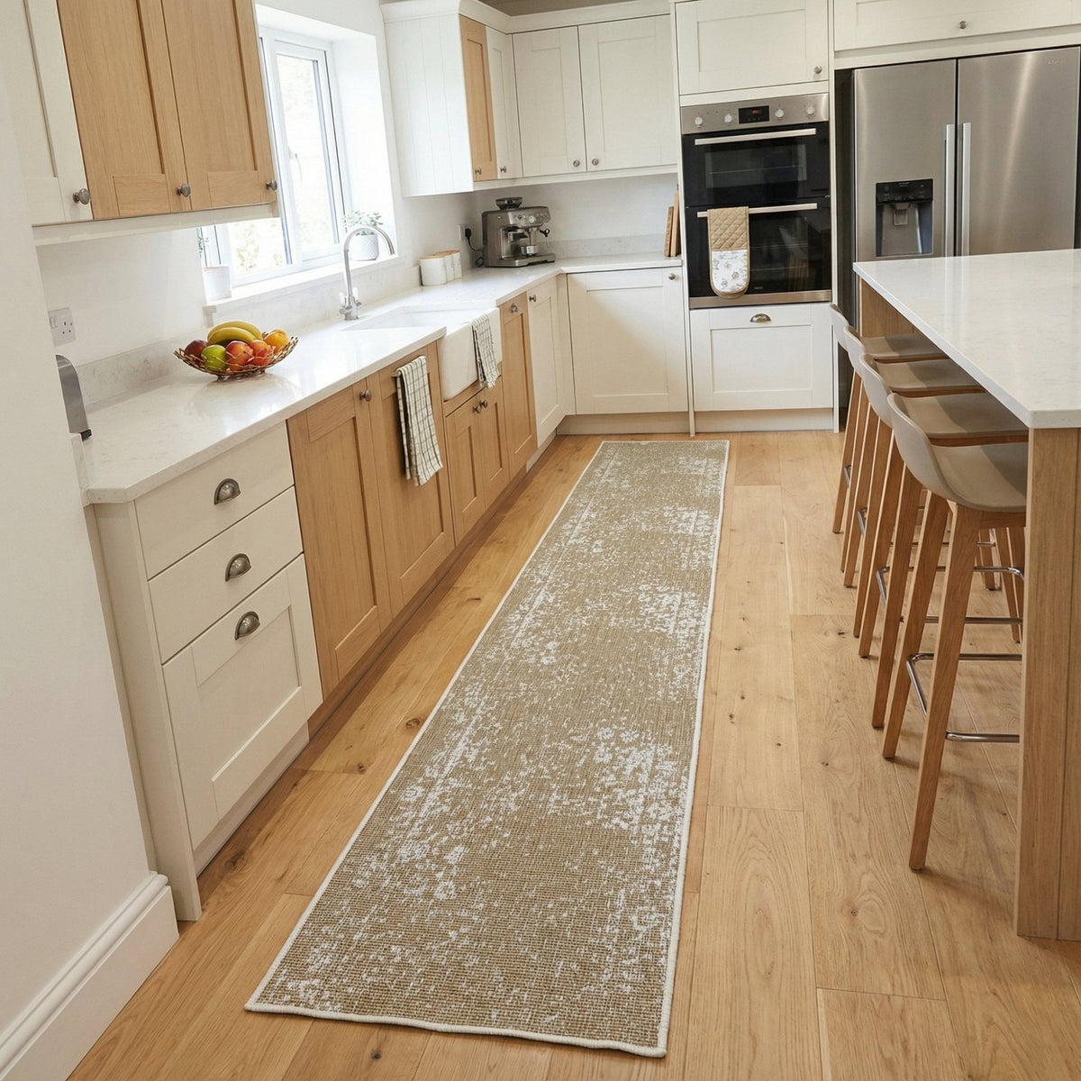 Tapestry Brown Kitchen Runner