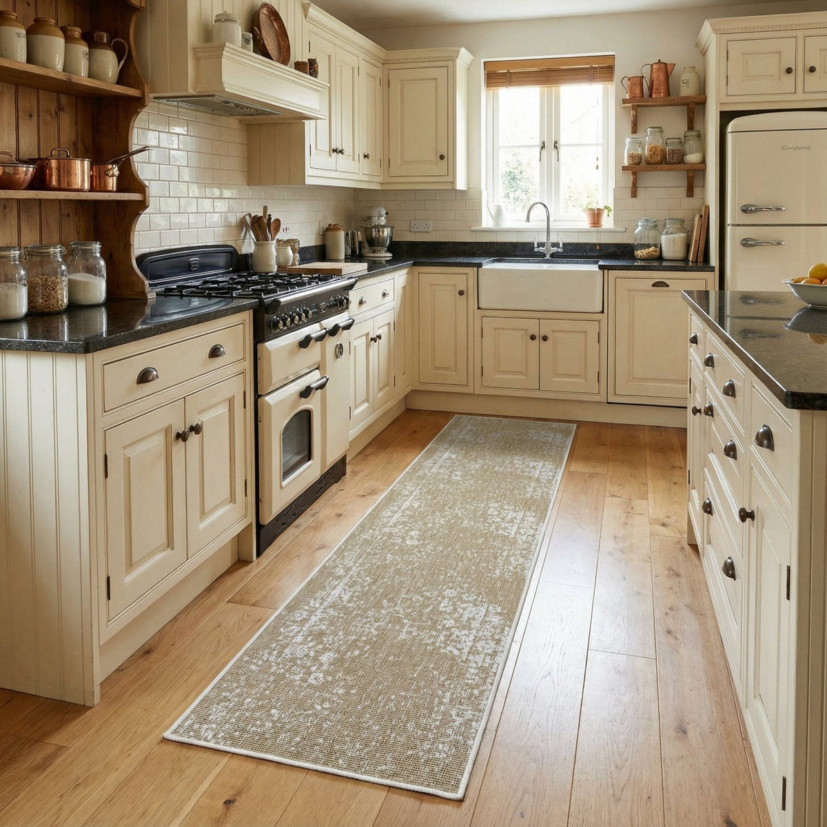 Tapestry Brown Kitchen Runner