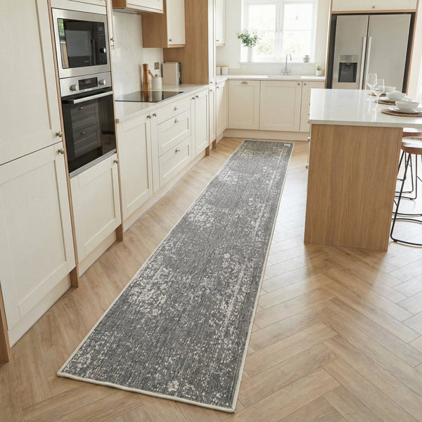 Tapestry Grey Kitchen Runner