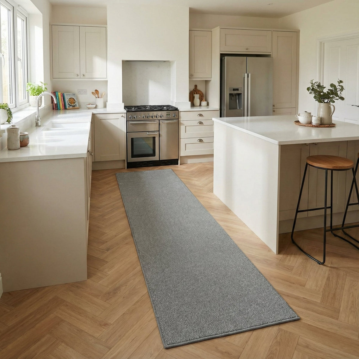Tweed Mercury Kitchen Runner
