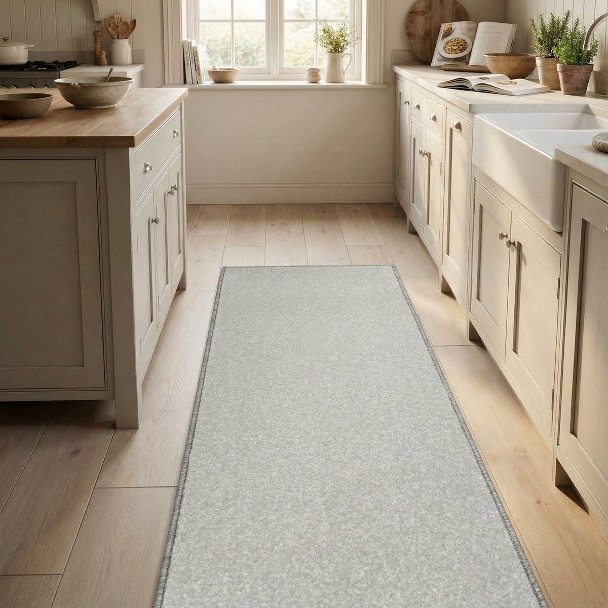 Ultra Parchment Kitchen Runner