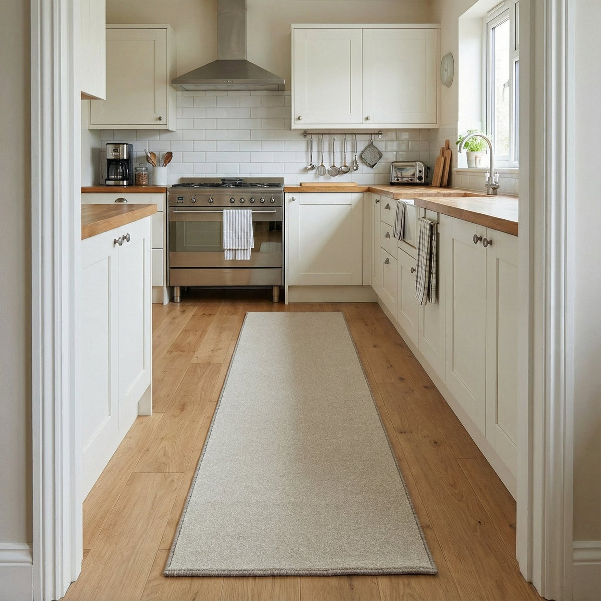 Ultra Parchment Kitchen Runner