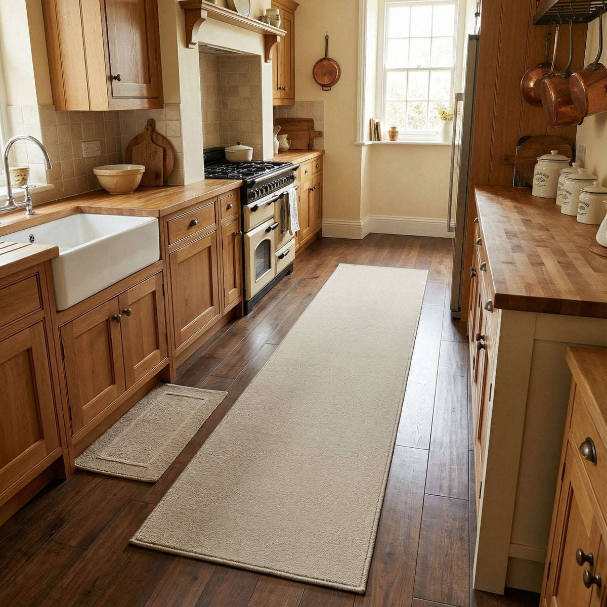 Ultra Parchment Kitchen Runner