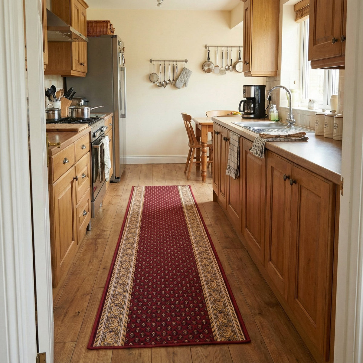 Acni Rouge Tapis de Cuisine