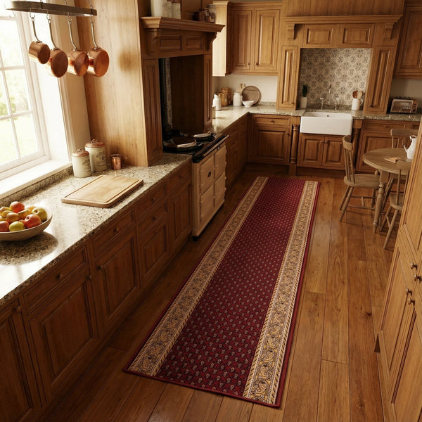 Acni Rouge Tapis de Cuisine