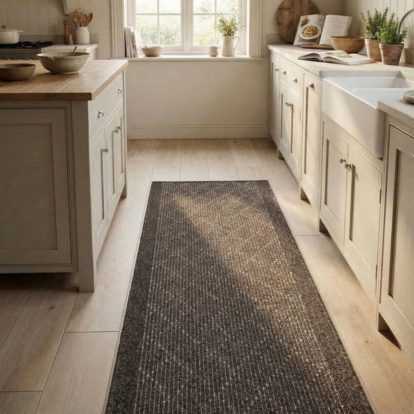 Boulevard Brown Kitchen Runner