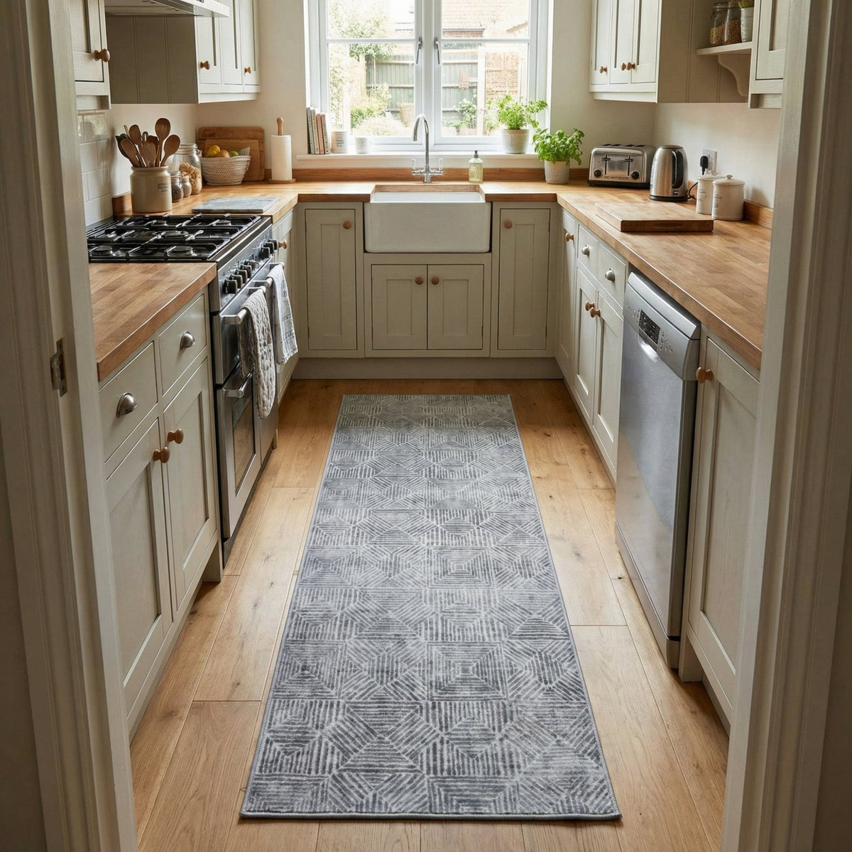 Henrik Multi Washable Kitchen Runner