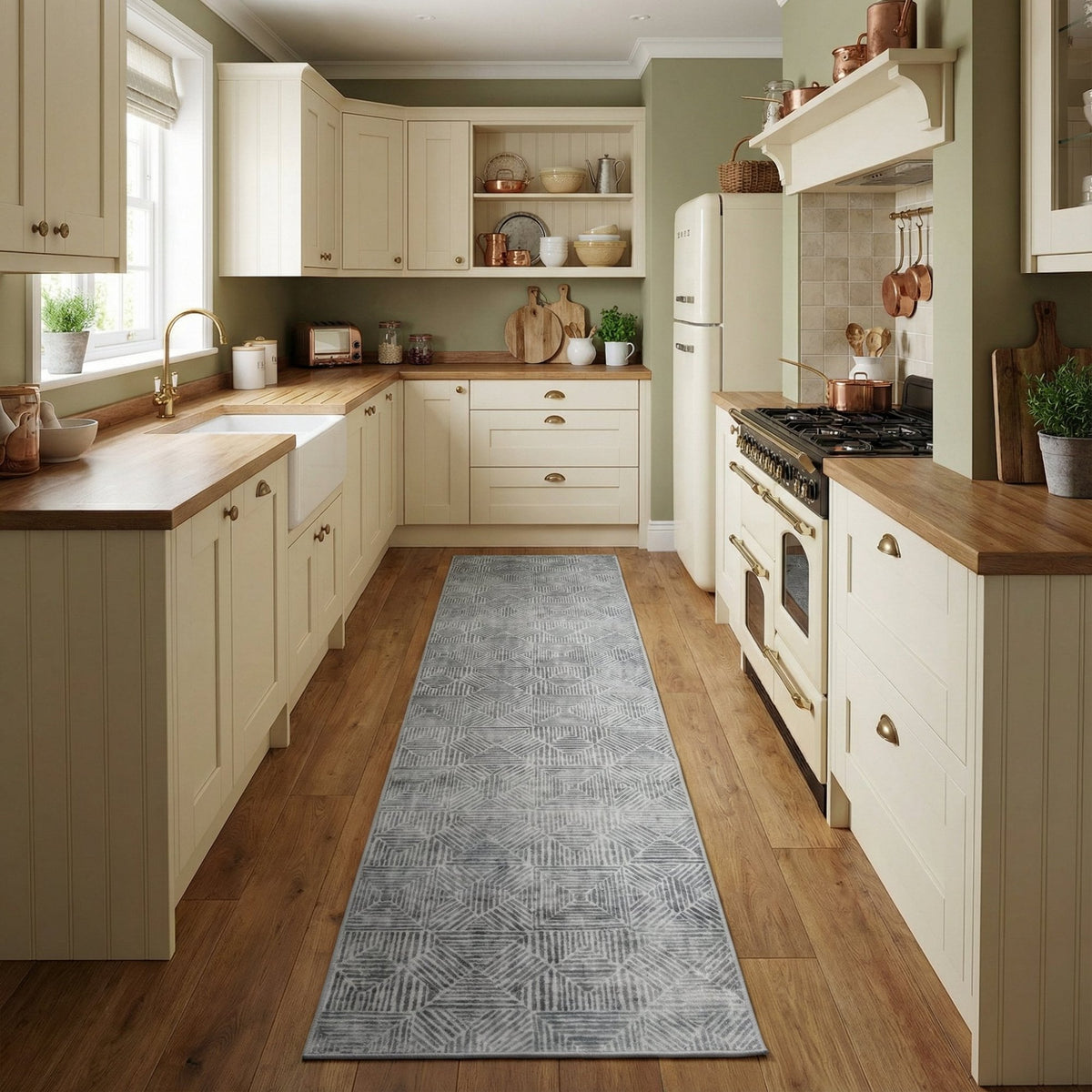 Henrik Multi Washable Kitchen Runner