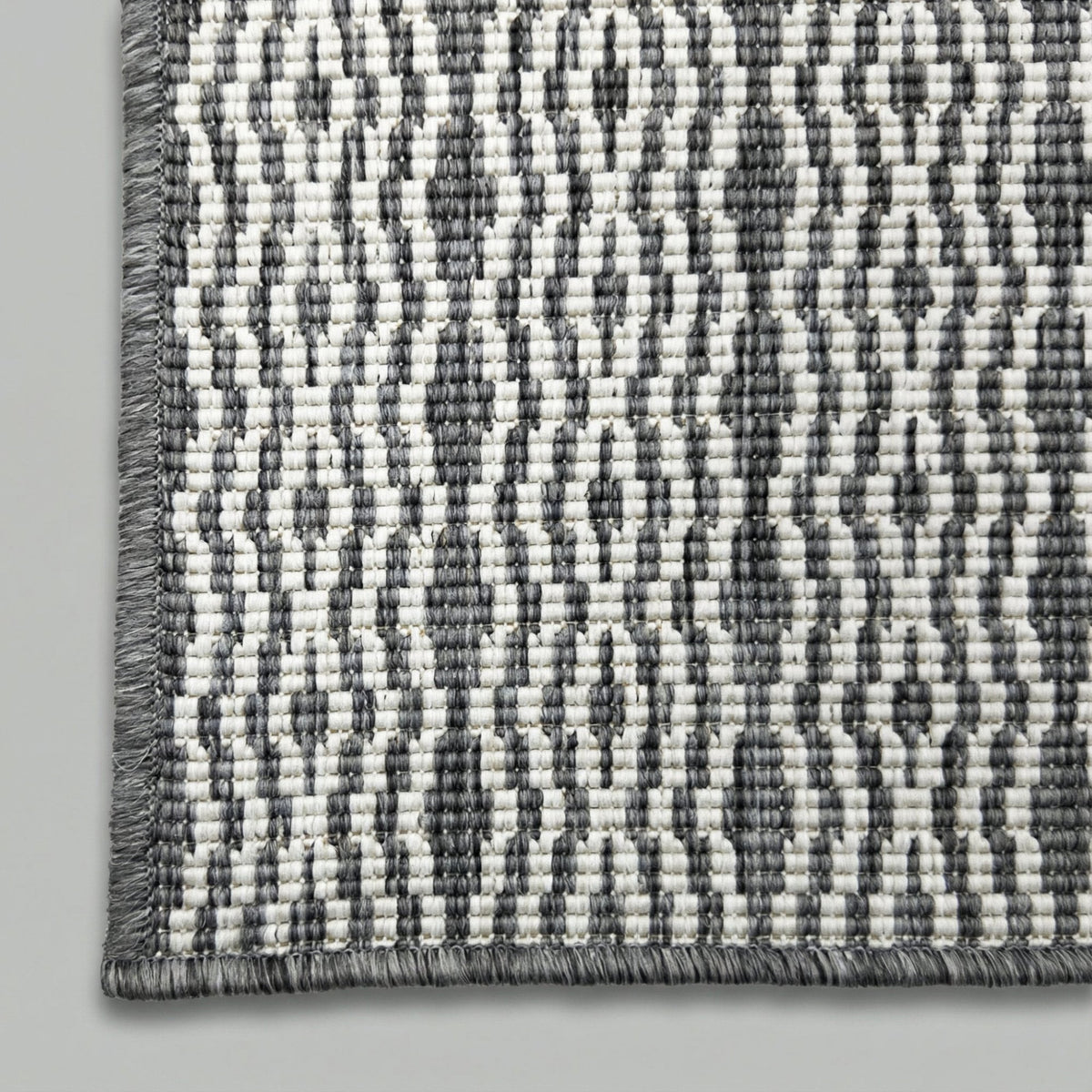 Cable Grey Kitchen Runner