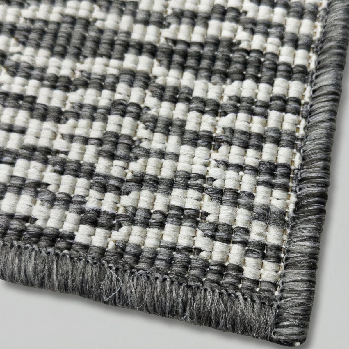 Cable Grey Kitchen Runner