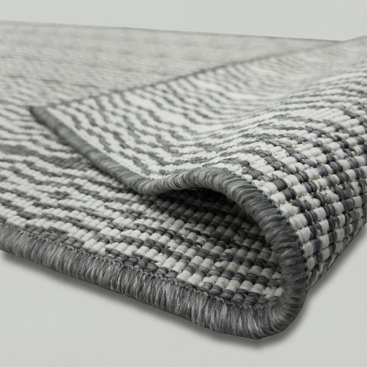 Cable Grey Kitchen Runner