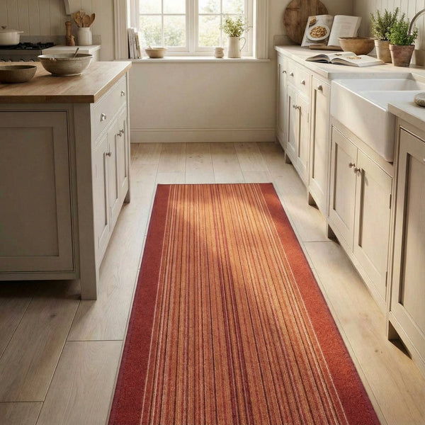 Carnaby Terracotta Tapis de Cuisine