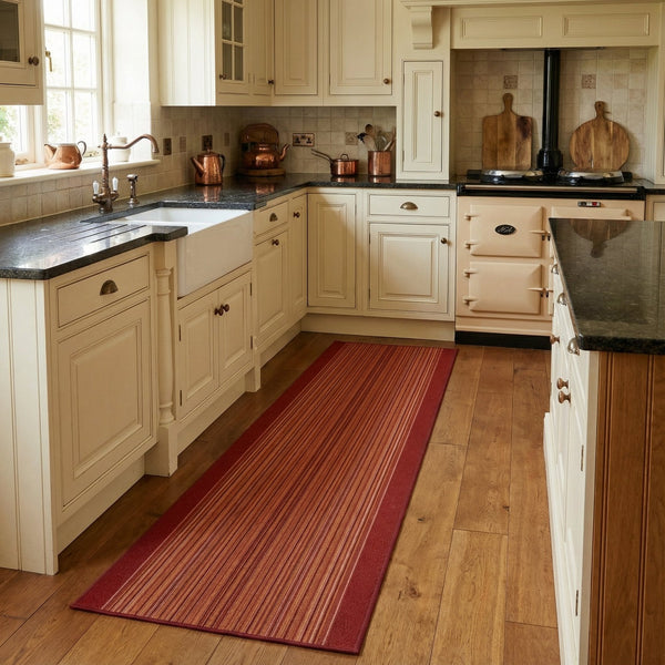 Carnaby Terracotta Tapis de Cuisine