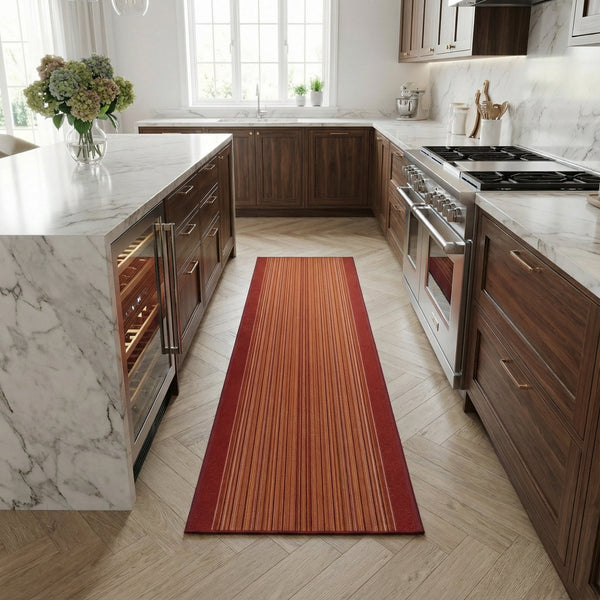 Carnaby Terracotta Tapis de Cuisine