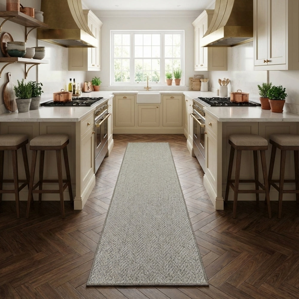 Country Herringbone Paloma Kitchen Runner