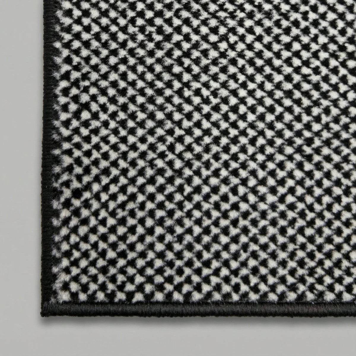 Hazy Black Kitchen Runner