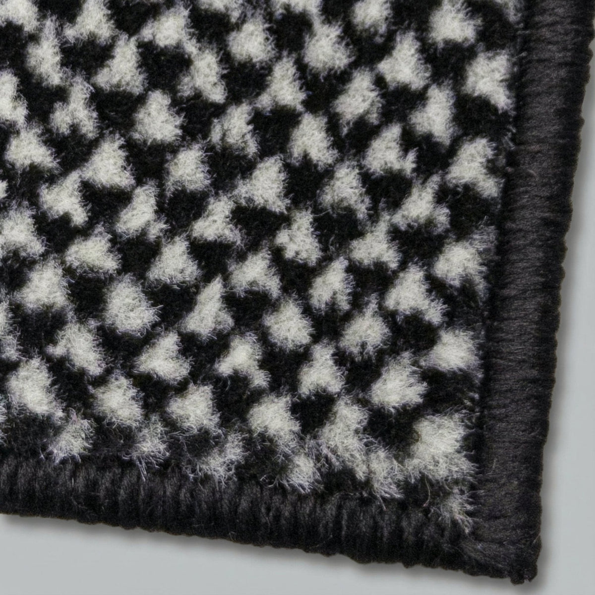 Hazy Black Kitchen Runner
