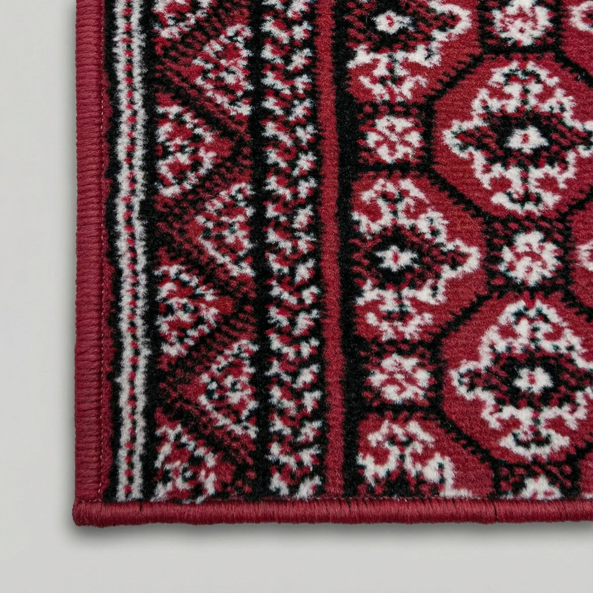 Heriz Dark Red Kitchen Runner