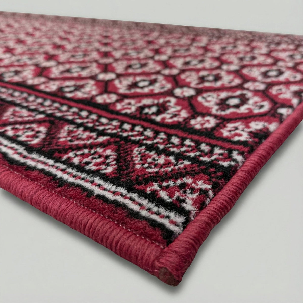 Heriz Dark Red Kitchen Runner