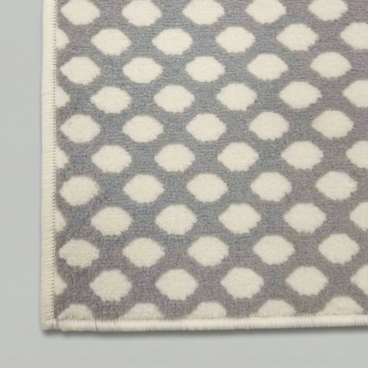 Honeycomb Grey Kitchen Runner