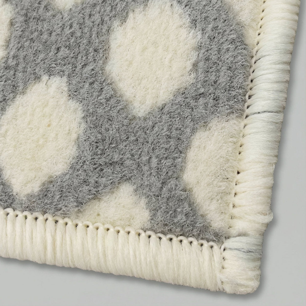 Honeycomb Grey Kitchen Runner