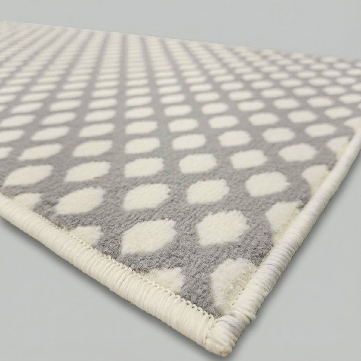 Honeycomb Grey Kitchen Runner