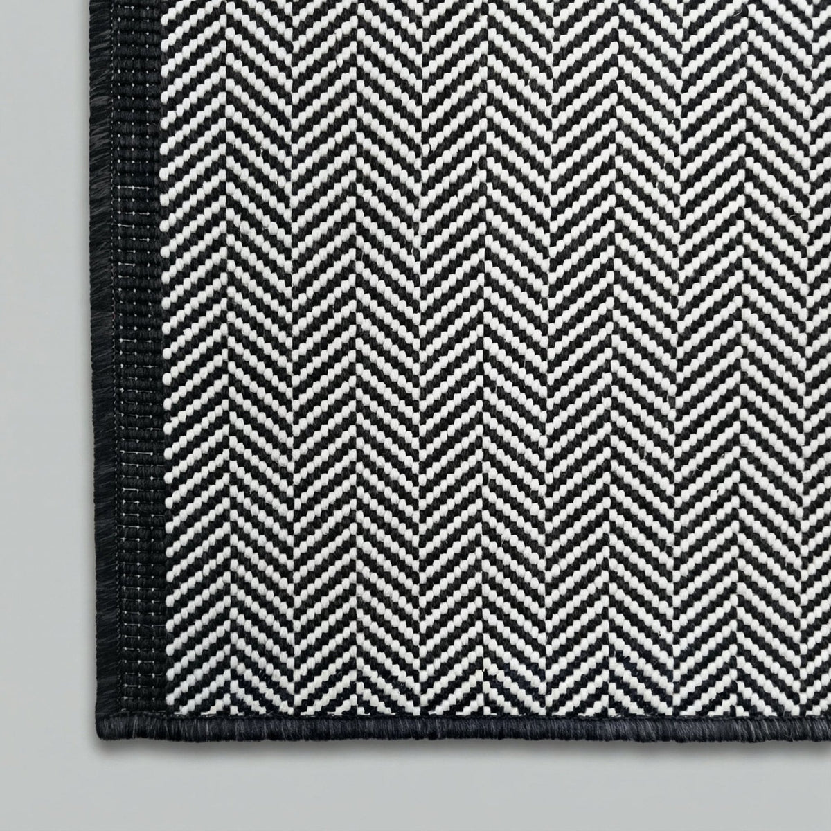 Illusion Black A Kitchen Runner