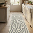 Kilim Grey Kitchen Runner - 30cm / 60cm