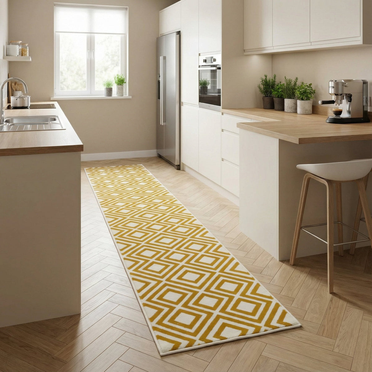 Kilim Ochre Kitchen Runner