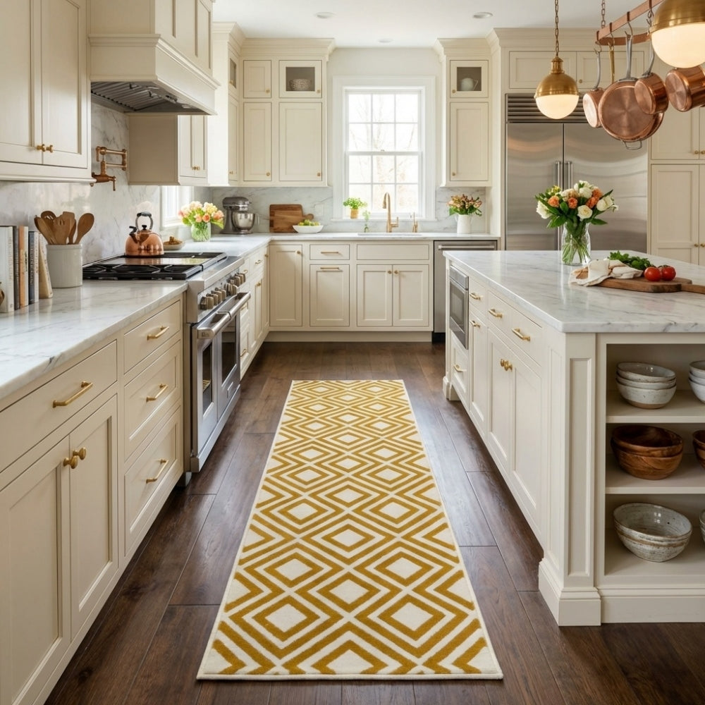 Kilim Ochre Kitchen Runner