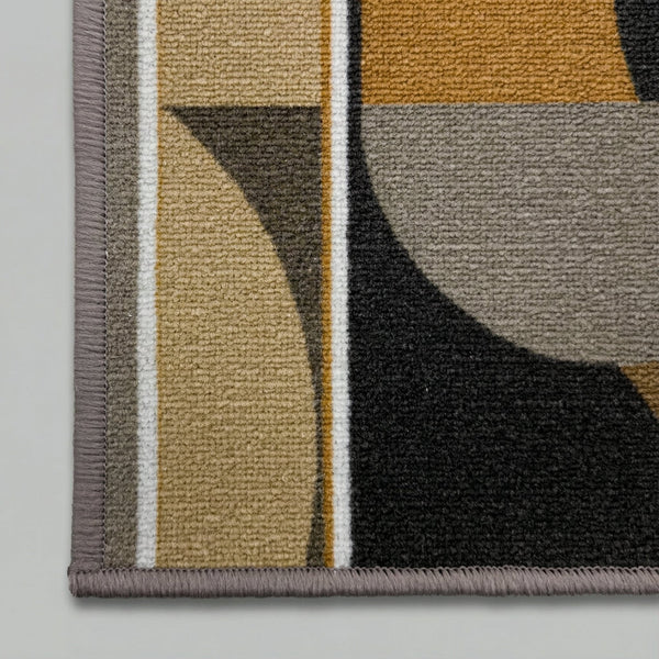 Malis Light Brown Kitchen Runner