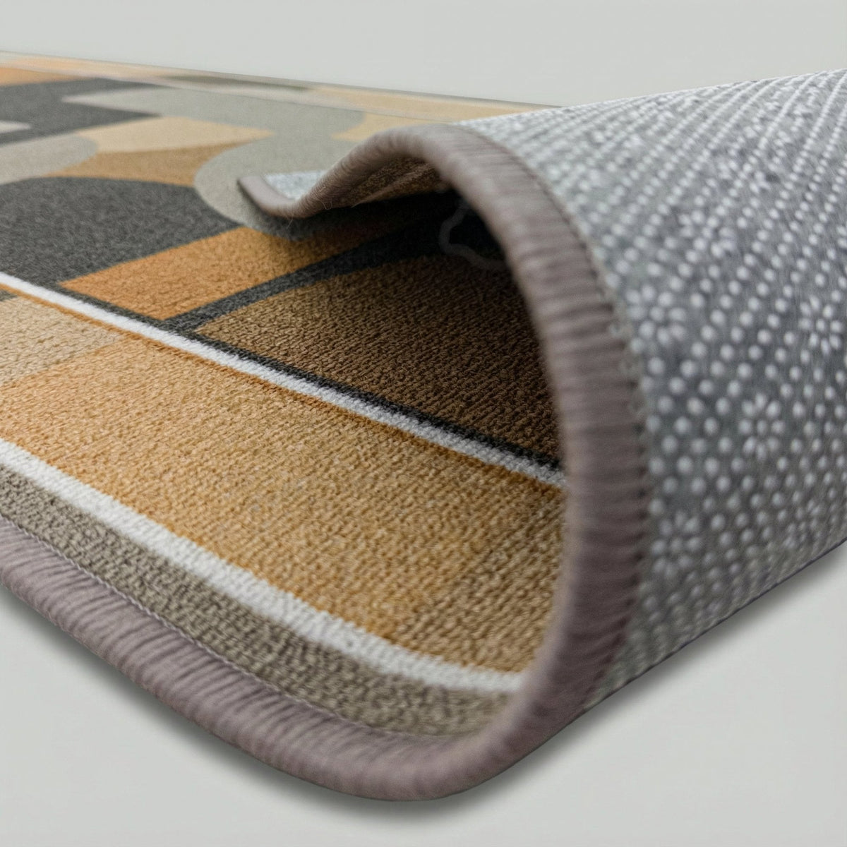 Malis Light Brown Kitchen Runner
