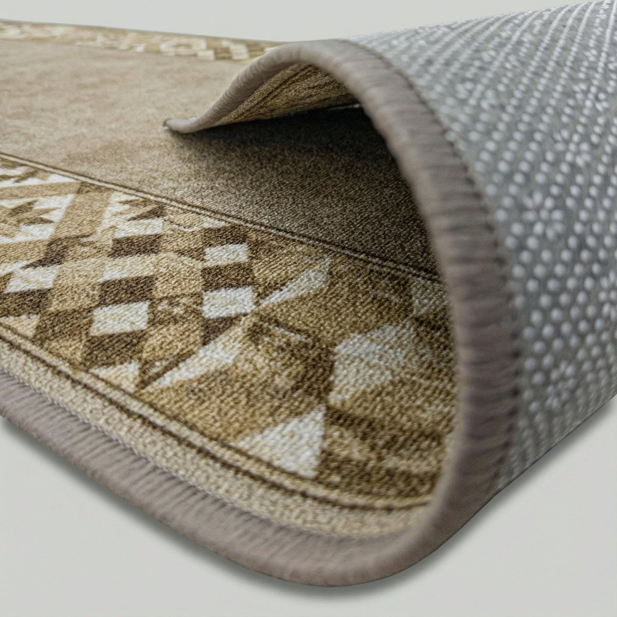 Murcia Light Brown Kitchen Runner