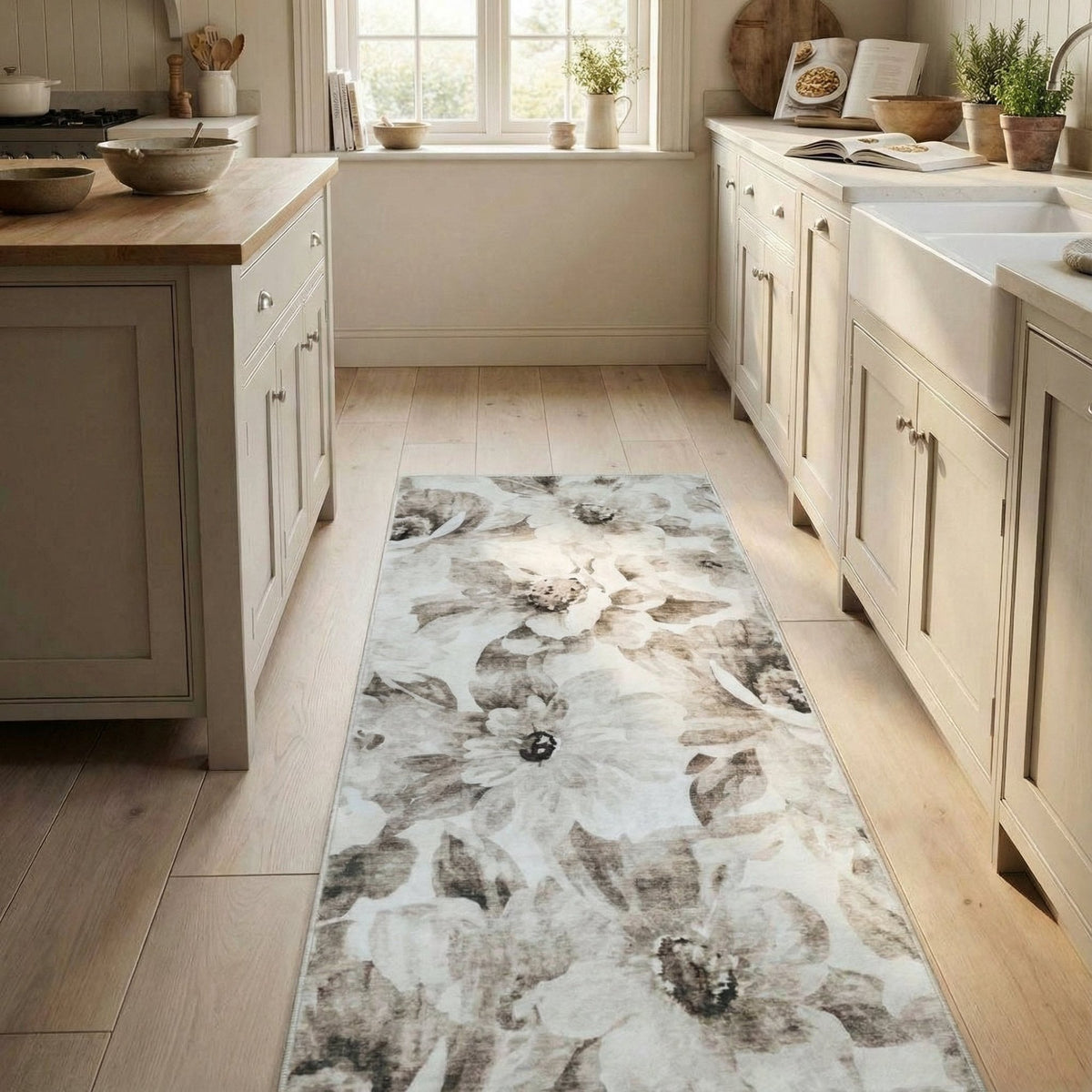 Luda Multi Washable Kitchen Runner