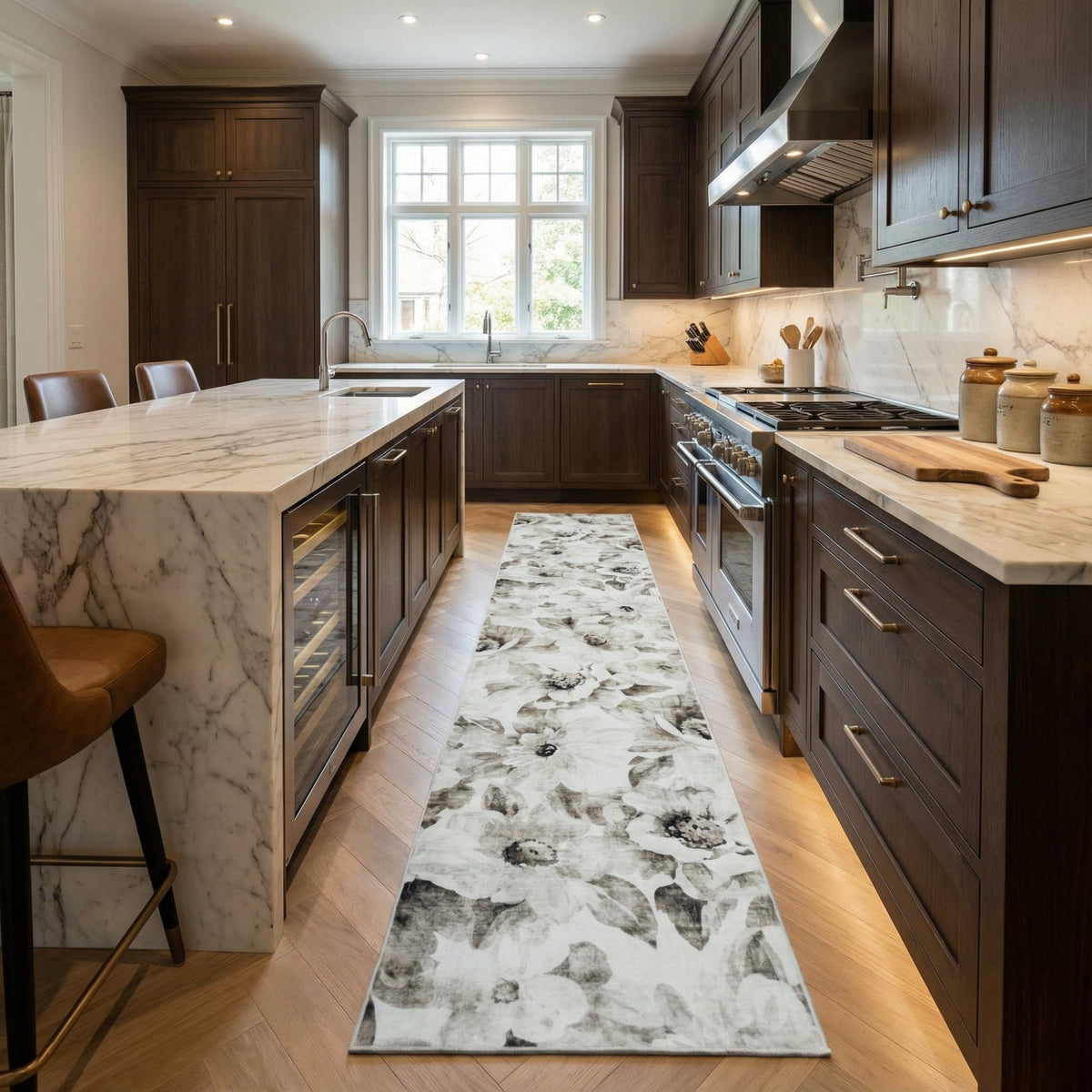Luda Multi Washable Kitchen Runner