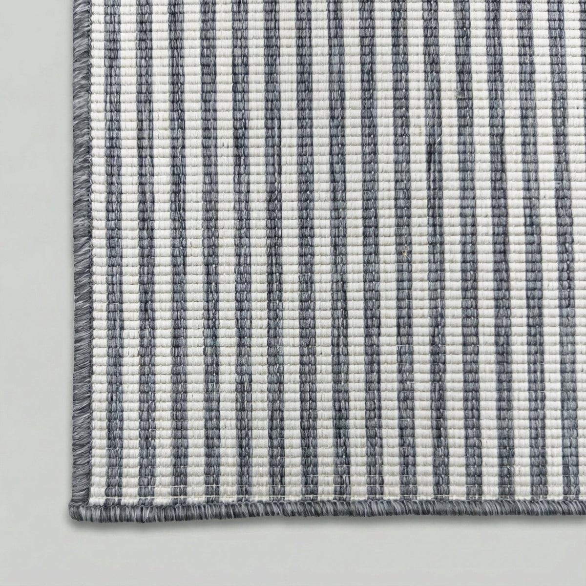 Pinstripe Grey Kitchen Runner