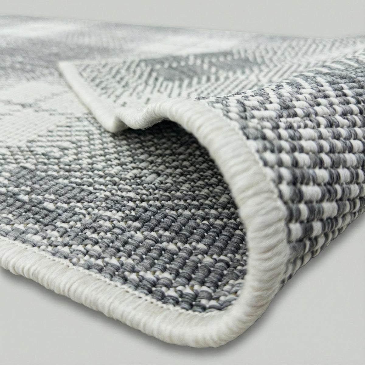 Plaid Grey Kitchen Runner