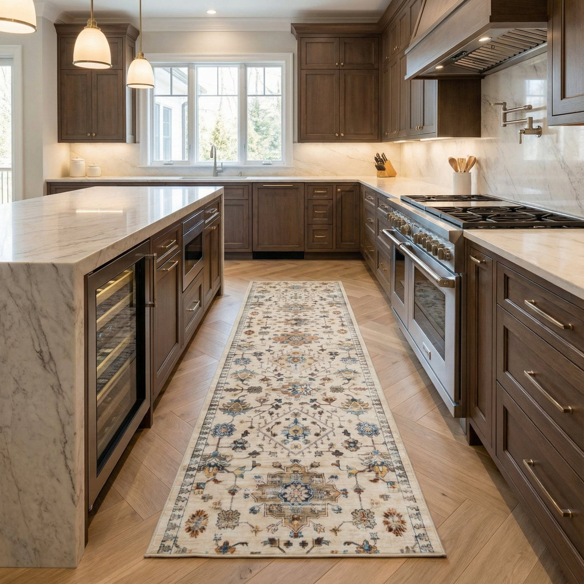 Melvin Multi Washable Kitchen Runner
