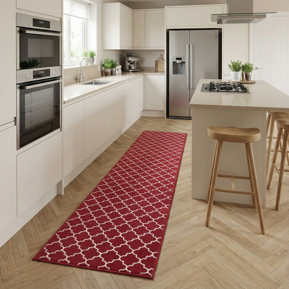 Avanti Red Kitchen Runner