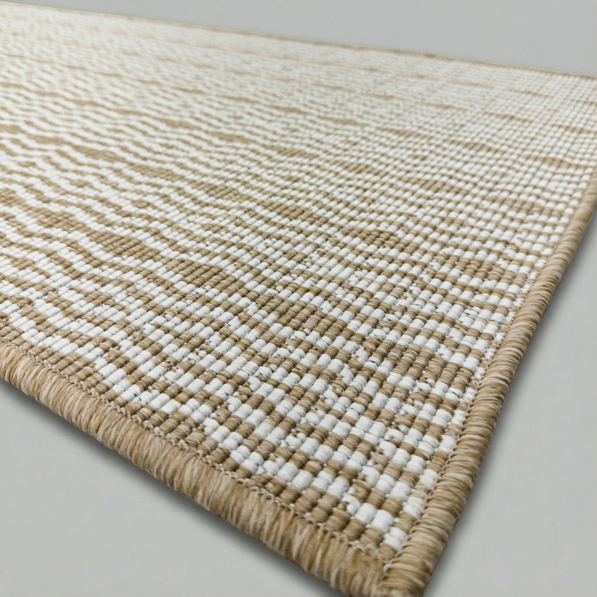 Cable Brown Kitchen Runner
